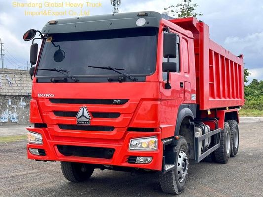 Sinotruk HOWO 6x4 Schwerlast-Muldenkipper mit 400L Kraftstofftank, Rechtslenkung und Luftfedersitz