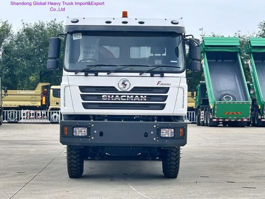 Shacman F3000 Schwerlast-Dump Truck mit FAST 12-Gang-Handgetriebe MAN 16T Hinterachsen und 400L Aluminium-Legierung Tank
