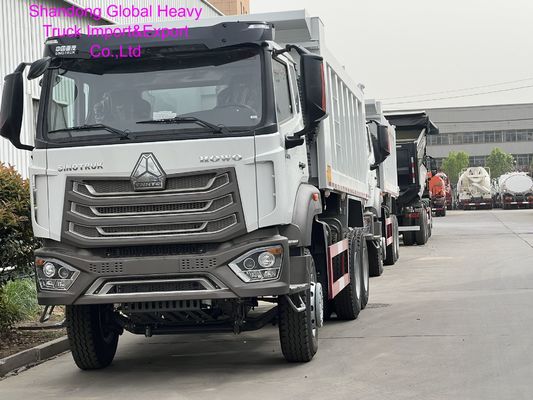 Sinotruk HOWO NX Schwerlast-Muldenkipper mit Links-/Rechtslenkung, Luftfedersitz und HW19710 Getriebe