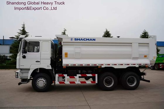 Shacman F3000 Schwerlast-Dump Truck mit FAST 12-Gang-Handgetriebe MAN 16T Hinterachsen und 400L Aluminium-Legierung Tank
