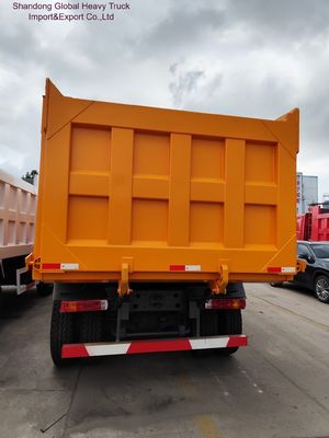 HOWO 6×4 Dump Truck with 300-600L Fuel Tank Air Suspension Seat and Left/Right Hand Driving for Heavy Duty Transport