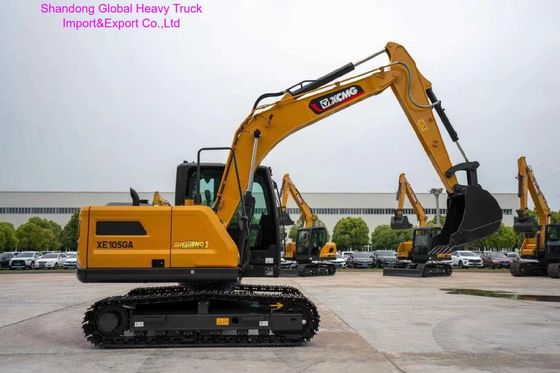 Heiss verkaufte Grabmaschine 10,5 Tonnen Crawler Bagger Xe105ga mit gutem Kraftstofffilter