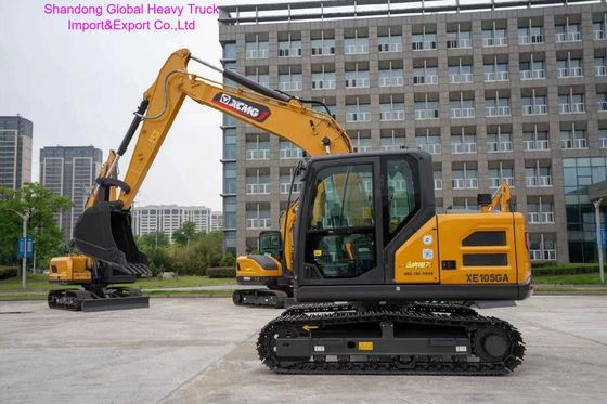 Heiss verkaufte Grabmaschine 10,5 Tonnen Crawler Bagger Xe105ga mit gutem Kraftstofffilter