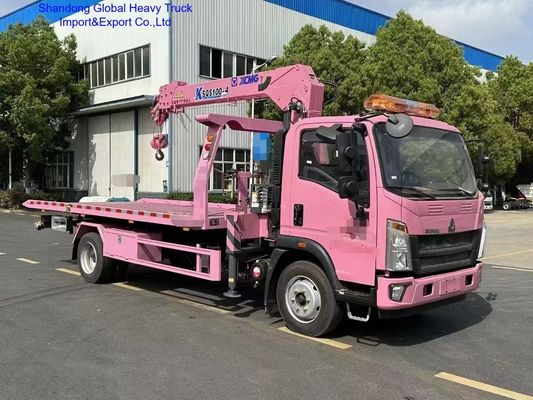 New 12t Left-Hand Drive Boom Truck Crane with 360° Rotation and 7-9 Meters Lifting Height