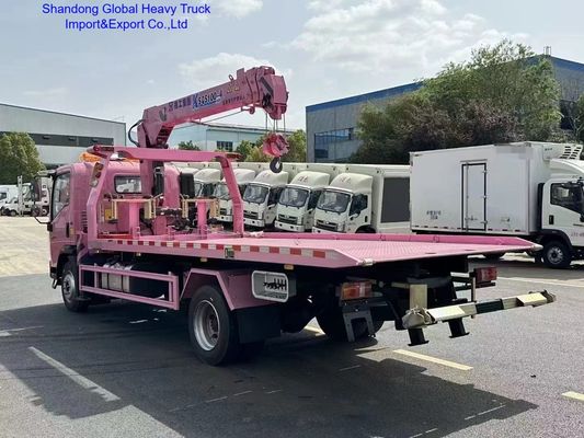 New 12t Left-Hand Drive Boom Truck Crane with 360° Rotation and 7-9 Meters Lifting Height