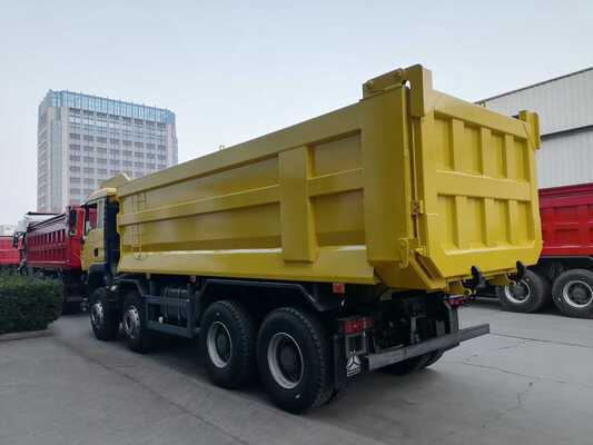 New SINOTRUK HOWO TX 8x4 Dump Truck with 420 HP Engine and 30-40 Tons Loading Capacity