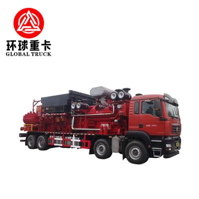XYLC2500 8×6 Ölfeld-Fracking-LKW mit 2500 PS und 15.000 psi Druck für die Gewinnung von unkonventionellem Öl und Gas