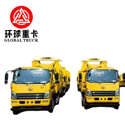 HOWO 4×2 350 PS Diesel-Crash-Dämpfer-LKW mit Scherenhebebühne für Verkehrssicherheit und Bauzonenschutz in Nigeria