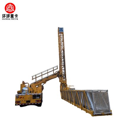 Bridge Inspection Truck with 14m-16m Working Height Euro 3 Emission Standard and HOWO 6x4 Chassis for Safe Bridge Maintenance