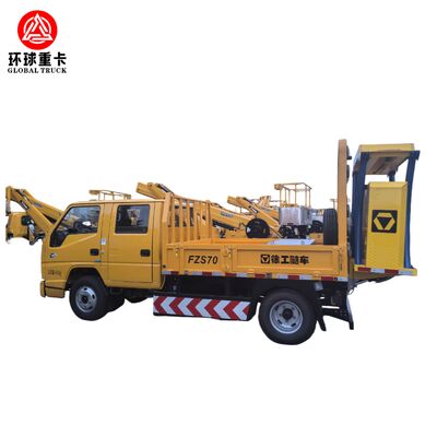 HOWO 4×2 Crash Cushion Truck mit 350 PS und energieabsorbierendem Schutzsystem für Sicherheit bei der Straßenwartung