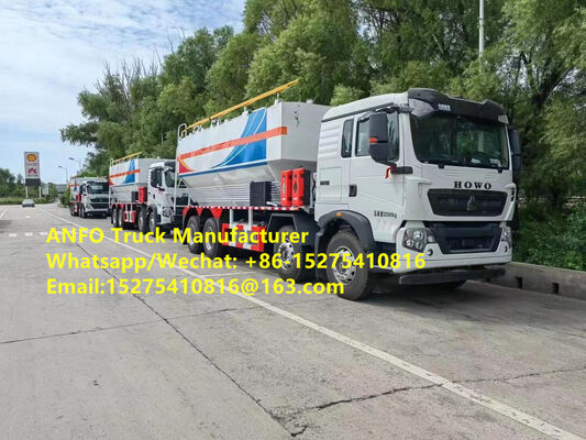 Erdene Tavantolgoi 15T On-Site Misch- und Beschickungsmaschine ANFO-Sprengstoff-LKW Emulsionssprengstoff-Mobilfertigungseinheit Mongolei-Nürsn-Tömriin Uurkhain Tösölgeen Üilchilgeen MEMU MMU