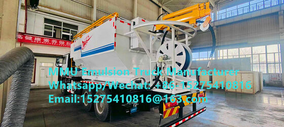 SINOTRUCK HOWO Multifunktions-LKW 15/20/25 Tonnen für das Mischen und Laden von Emulsionen, ANFO-Massensprengstoffen, Mongolei, DR Kongo, Peru, Ghana, Simbabwe. MMU Bergbausprengservice