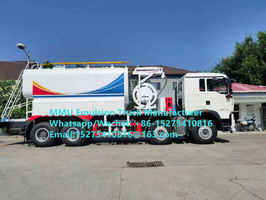 Warmverkauf Langlebiger HOWO 15T GLOBAL-BCRH-15 Auf-Ebene Mischen und Laden Emulsion Schüttgut Sprengstoffladen LKW Mongolei Bergbau Sprengdienst Kasachstan Usbekistan Indonesien Kongo DRC GUINEA MMU