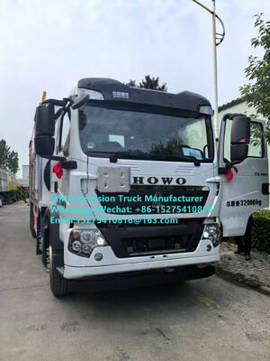 Gute Qualität, intelligenter HOWO 15T BCRH-15 Baustellenmisch- und Lade-Emulsions-LKW, Massensprengstoff-LKW für Bergbau-Sprengdienste in der Mongolei, Kasachstan, Usbekistan, Indonesien, Kongo, DR Kongo, Guinea, Tansania, MMU