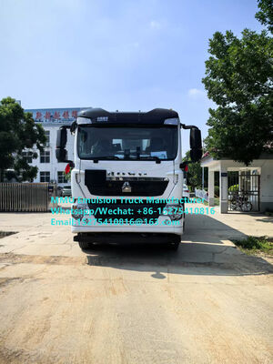 Gute Qualität, intelligenter HOWO 15T BCRH-15 Baustellenmisch- und Lade-Emulsions-LKW, Massensprengstoff-LKW für Bergbau-Sprengdienste in der Mongolei, Kasachstan, Usbekistan, Indonesien, Kongo, DR Kongo, Guinea, Tansania, MMU