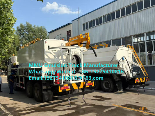 Multifunktionale HOWO 20Ton BCRH-20 Misch- und Lade-Maschine Emulsion Schüttgut-Explosive-Lkw Mongolei Minen Blast mobile Sprengstoffherstellungseinheit Kasachstan Usbekistan Indonesien Kongo DRC MEMU MMU