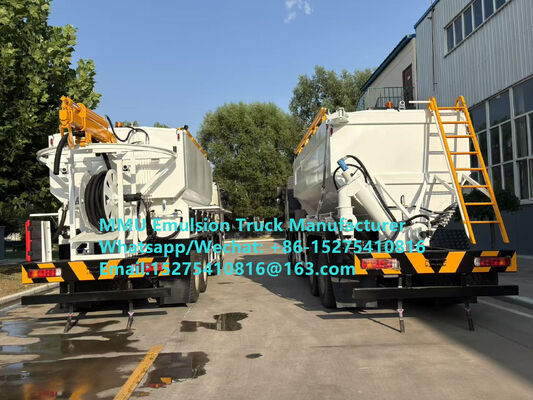 Multifunktionale HOWO 20Ton BCRH-20 Misch- und Lade-Maschine Emulsion Schüttgut-Explosive-Lkw Mongolei Minen Blast mobile Sprengstoffherstellungseinheit Kasachstan Usbekistan Indonesien Kongo DRC MEMU MMU