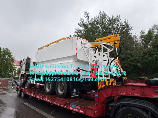 Multifunktionale HOWO 20Ton BCRH-20 Misch- und Lade-Maschine Emulsion Schüttgut-Explosive-Lkw Mongolei Minen Blast mobile Sprengstoffherstellungseinheit Kasachstan Usbekistan Indonesien Kongo DRC MEMU MMU