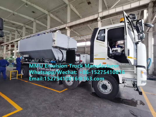 Multifunktionale HOWO 20Ton BCRH-20 Misch- und Lade-Maschine Emulsion Schüttgut-Explosive-Lkw Mongolei Minen Blast mobile Sprengstoffherstellungseinheit Kasachstan Usbekistan Indonesien Kongo DRC MEMU MMU