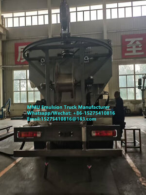 Multifunktionale HOWO 20Ton BCRH-20 Misch- und Lade-Maschine Emulsion Schüttgut-Explosive-Lkw Mongolei Minen Blast mobile Sprengstoffherstellungseinheit Kasachstan Usbekistan Indonesien Kongo DRC MEMU MMU