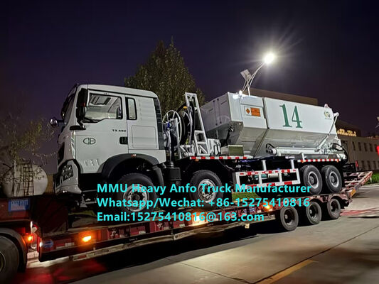 Orica Bulk LKW Misch- und Ladewagen Multifunktionsschwere Ammoniumohlenexplosive LKW 15/20/25Ton Schwere Emulsion ANFO LKW Russland/Kasachstan/Usbekistan/Indonesien/Guinea Bergbau Blasting Service