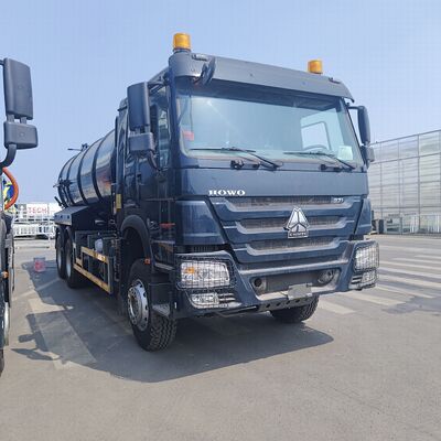 HOWO 15CBM Vakuum-Abwassersauger mit 6x4-Antrieb und 336 PS-Motor für die Reinigung von Septiktanks und Schlammtransport