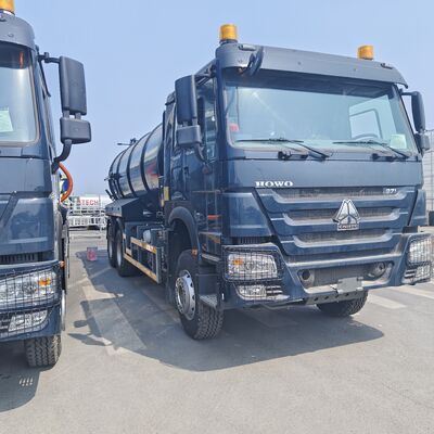 HOWO 15CBM Vakuum-Abwassersauger mit 6x4 Antrieb und 336 PS Motor für die Reinigung von Septiktanks und Industrieabfällen