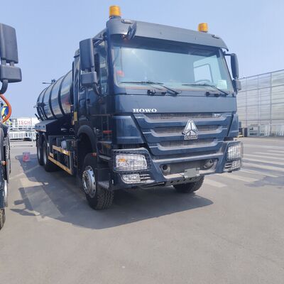 HOWO 15CBM Vakuum-Abwassersauger mit 371 PS und 6×4 Antriebsrad zur Reinigung von Industrieabfällen