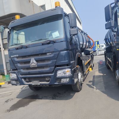 HOWO 15CBM Vakuum-Abwassersaugwagen mit 6×4-Antrieb und 266-PS-Motor für die kommunale und industrielle Abfallreinigung