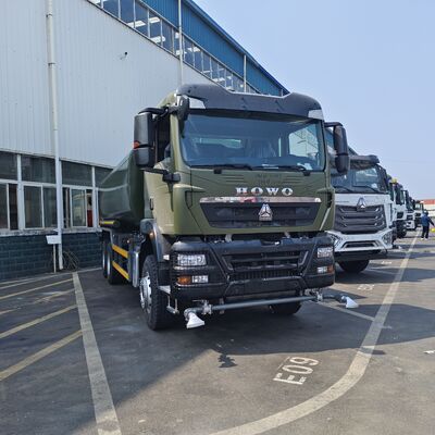 HOWO TX 6×4 Wassertankwagen mit 15–20 CBM Kapazität, Hochdruck-Kreiselwasserpumpe und verstärktem Tankkörper für Staubunterdrückung und kommunale Reinigung