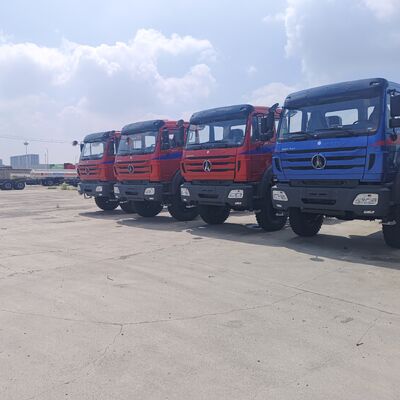 BEIBEN 2638 4×4 schwerer Offroad-Dump Truck mit 380 PS Weichai-Motor und Mercedes-Benz Technologie-Chassis für den Bergbau