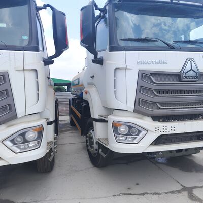 HOWO NX 6×4 CNG-Tankwagen mit 400 PS-Motor und 20 t Nutzlast für den Transport von Diesel und Benzin