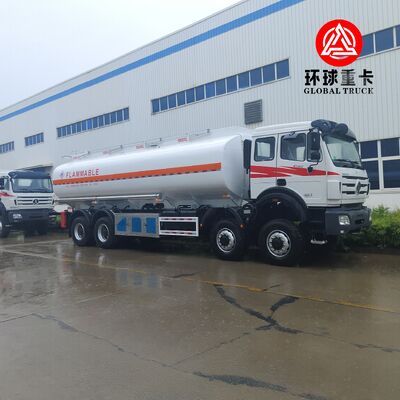 Beiben 8x8 35000L Schwerlastlastkraftstoff Tankwagen für den Dieseltransport im Kongo