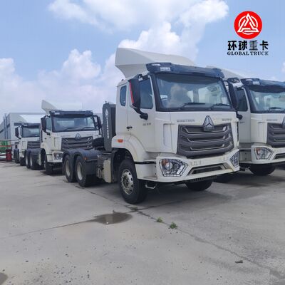 Sinotruk HOWO NX 430PS 6x4 Antriebskonfiguration Schwerlast-Sattelzugmaschine für die internationale Logistik