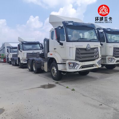 Sinotruk HOWO NX 430PS 6x4 Antriebskonfiguration Schwerlast-Sattelzugmaschine für die internationale Logistik