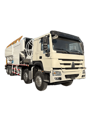 32 Ton 8×4 Bulk Emulsion Mixing and Charging Truck with 8-23 m Telescopic Hose Arm and 300 kg/min Charging Efficiency for Mining