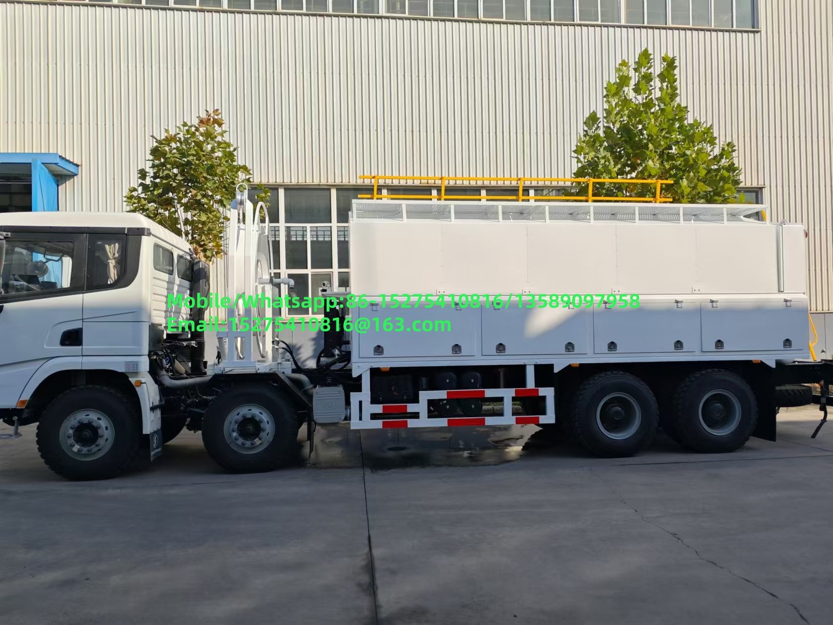 Multifunktionale 15T 20T BCRH-20 ANFO vor Ort gemischte Emulsion Massenlastwagen mobile Sprengstoffe Herstellungsstätte Mongolei Minen Blast MEMU MMU