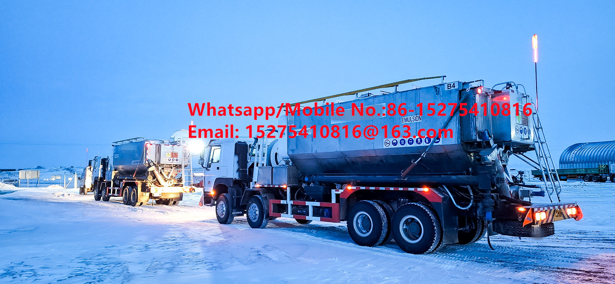 Hochleistungsfähige China Sicherheit Zuverlässigkeit Fußboden Massenlastwagen 15/20/25Ton Schweres Ammoniumöl Sprengstoff Emulsion ANFO LKW MMU MEMU Für die Mongolei DR KONGO PERU Ghana Bergbau Blasting BCLH/BCRH/BCZH