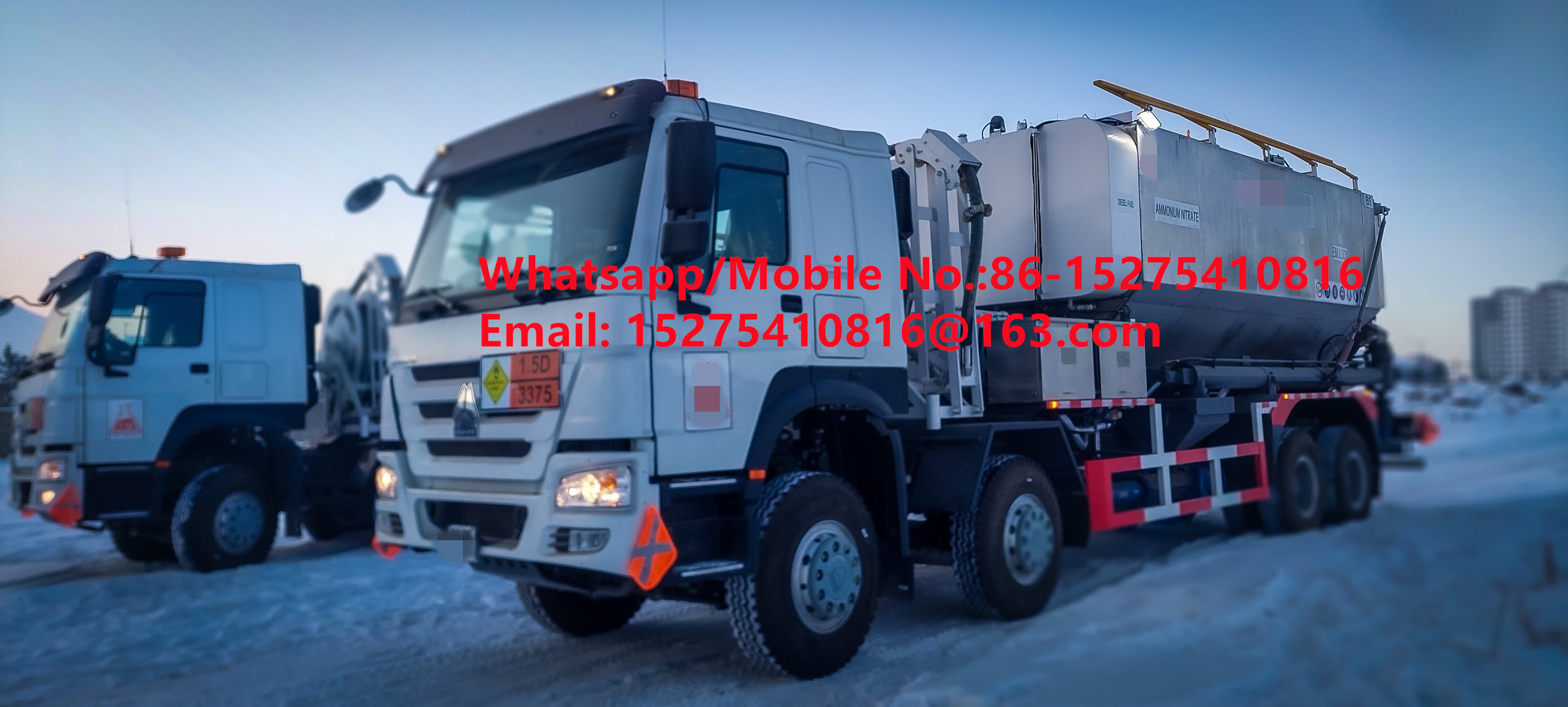 Einzigartiger günstiger Preis Sicherheit Zuverlässigkeit China Fußboden Massenlastwagen 15/20/25Ton Schweres Ammoniumohlenexplosive Emulsion ANFO Lastwagen MMU MEMU Für die Mongolei DR KONGO PERU Ghana Bergbau Blasting BCLH/BCRH/BCZH