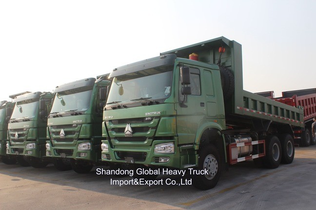 Neuer Sinotruk Sinotruck HOWO 30 40 Tonnen 10 Räder Schwerlastfahrzeug 6X4 Gebraucht-Tipper Dump Truck zum Verkauf