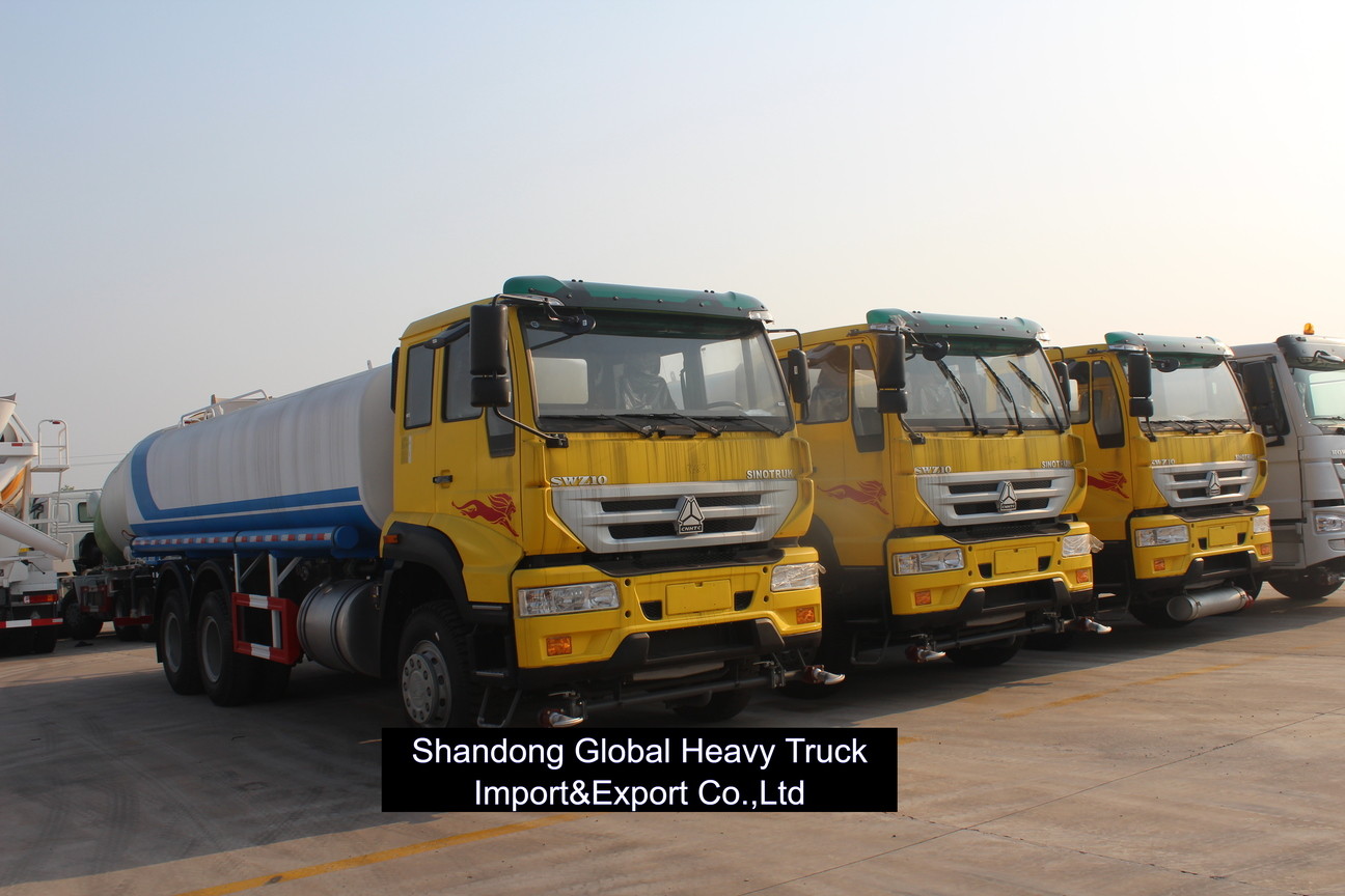 Howo 20000-30000 Liter 371 PS Dieselöltransporter Kraftstoffbehälter Ölbehälter