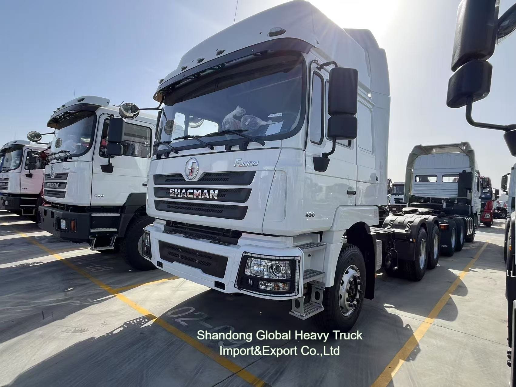 Shacman Dump Truck Traktorkopf Gebraucht Shacman F3000 X3000 6X4 371HP Gebraucht-Dump Truck