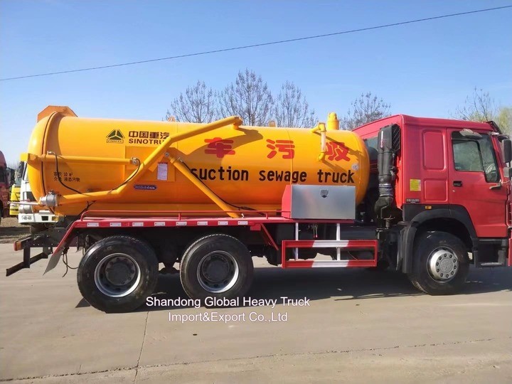 Dongfeng 6*4 in gutem Zustand 290 PS Vakuum-Abwassersauger Tankwagen Abwassersauger
