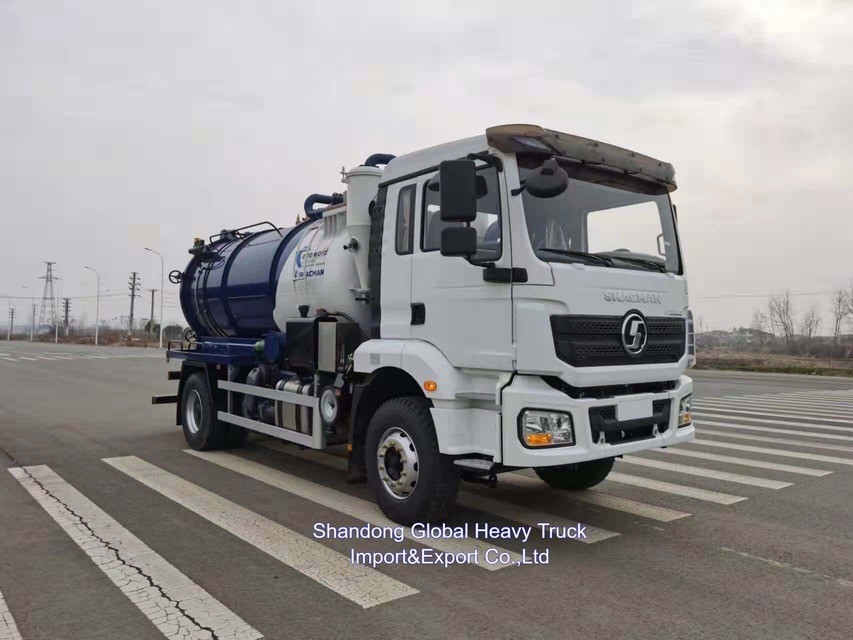 DONGFENG 4*2 5000L Vakuum Abwasserfahrzeug mit 280 PS für effiziente Schlammsammlung