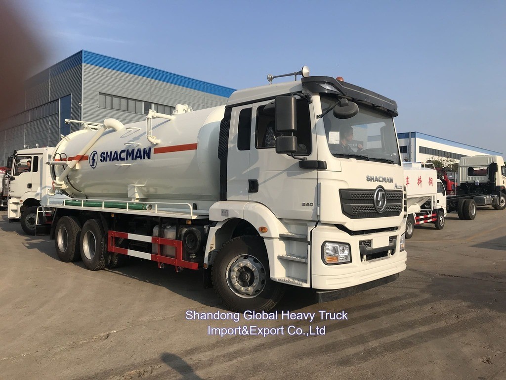 Sinotruk HOWO 6X4 Abwasser- oder Kotsaugefahrzeug Lieferfahrzeug Transportfahrzeug Frachtfahrzeug