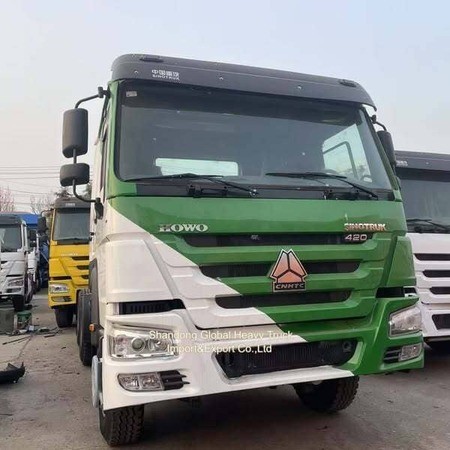 Howo 6x4 Traktorfahrzeug Gebraucht Sinotruk LHD RHD Langstreckenfahrzeug Anhänger Lkw Kopf