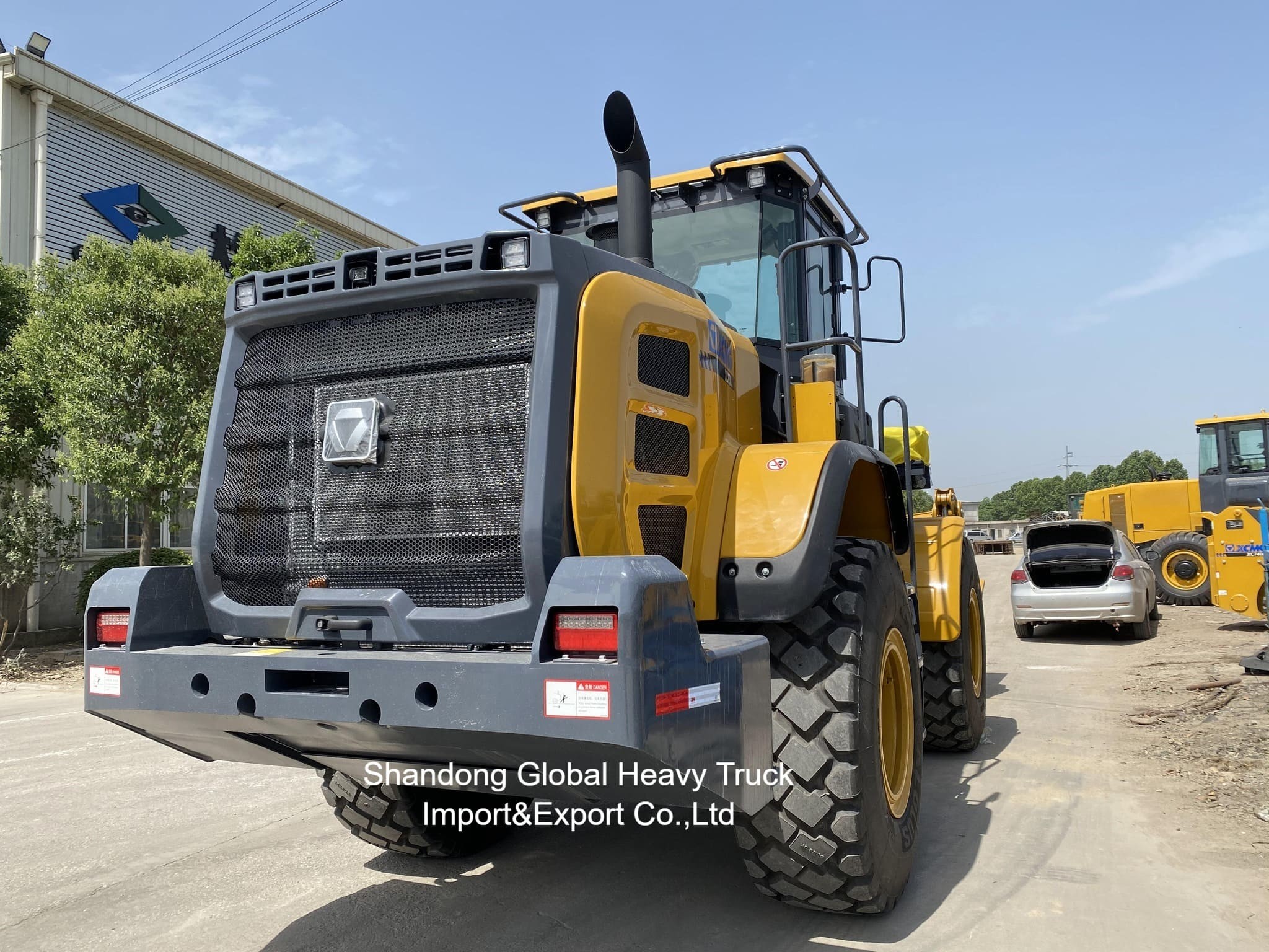 Neues Hot Sale 5 Tonnen 4X4 Mini Dieselmotor Vorderradlader Zl50gn mit 3,0m3 Rock Bucket