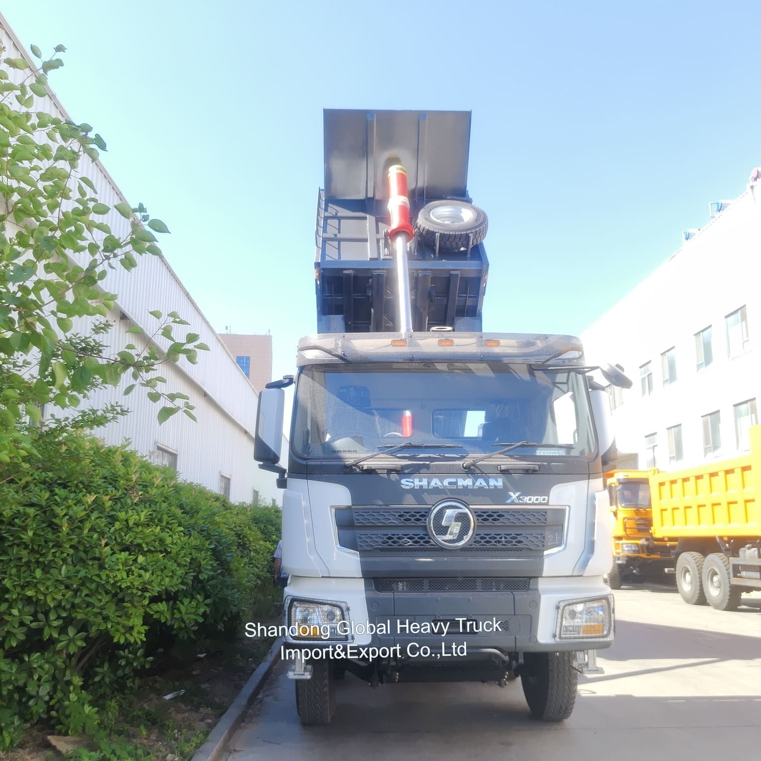 Shacman X3000 6×4 Kipper-LKW mit 50 t Tragfähigkeit und HYVA hydraulischer Frontkippvorrichtung