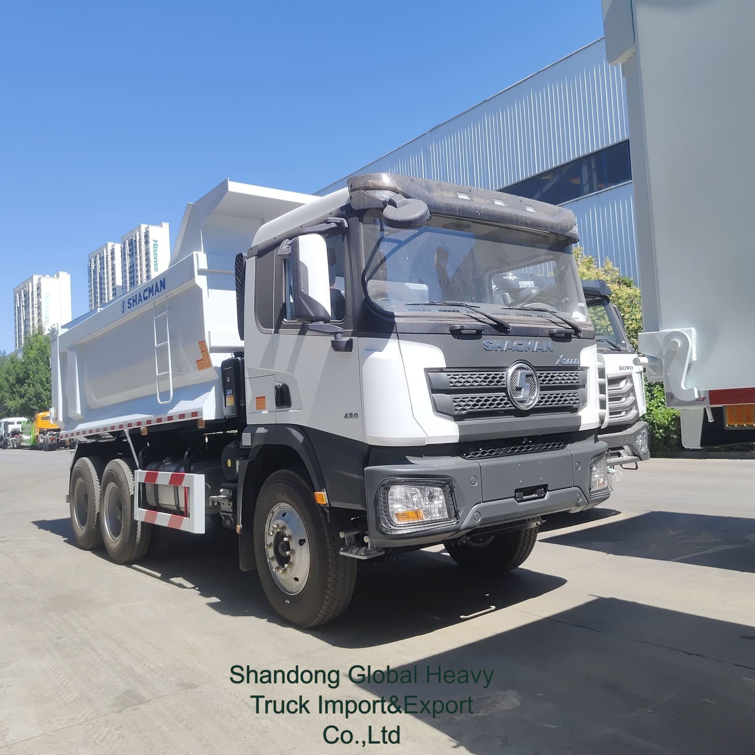 Shacman X3000 F3000 340 PS 6X4 Schwerlast-Muldenkipper mit 31-40t Ladekapazität für Bergbau-Transport