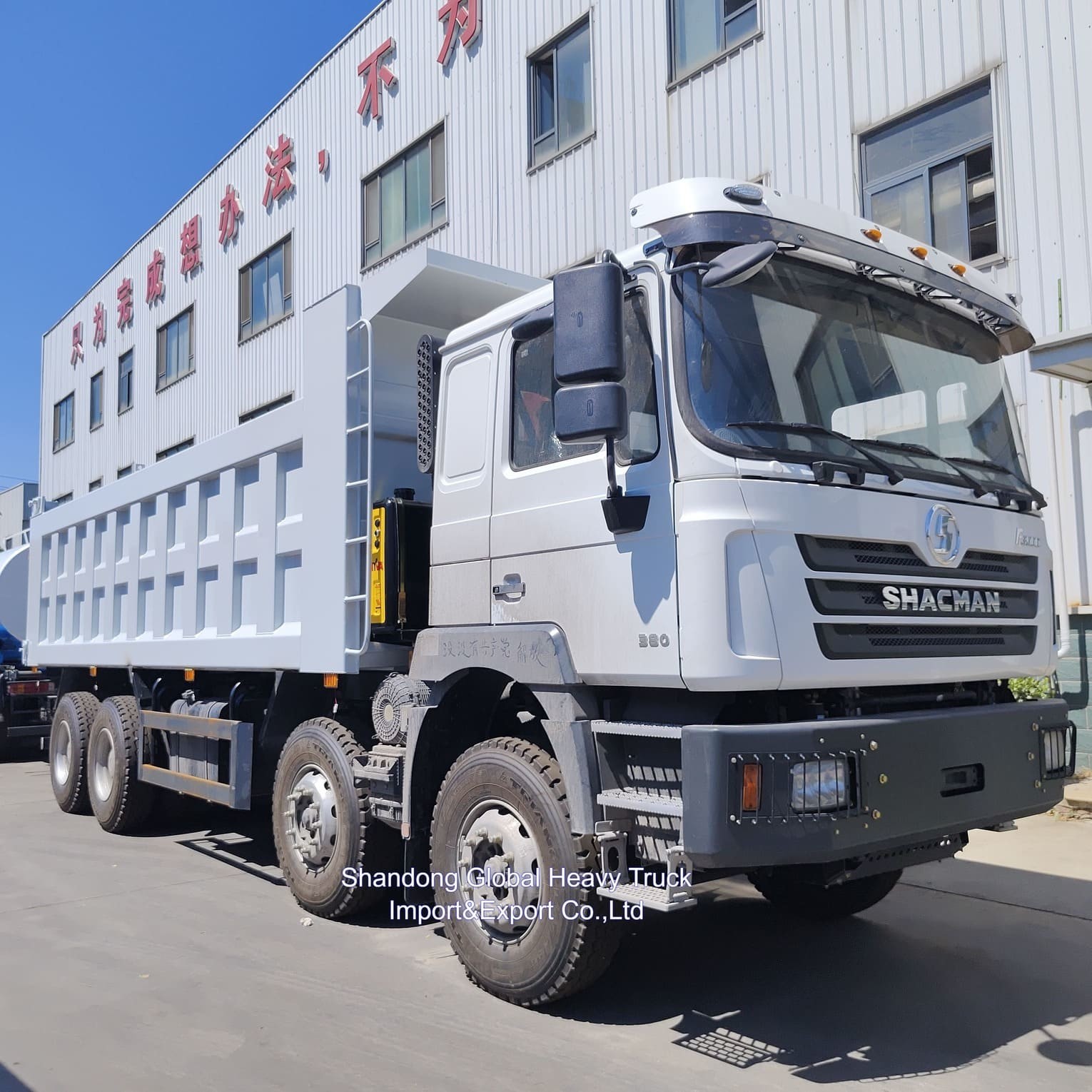 Shacman Truck Neuer Tipper Tipping Dumper Truck Gebraucht Dump Trucks